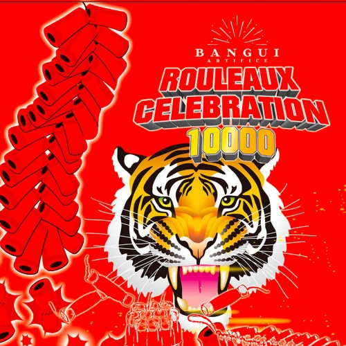 Rouleaux celebration 10000