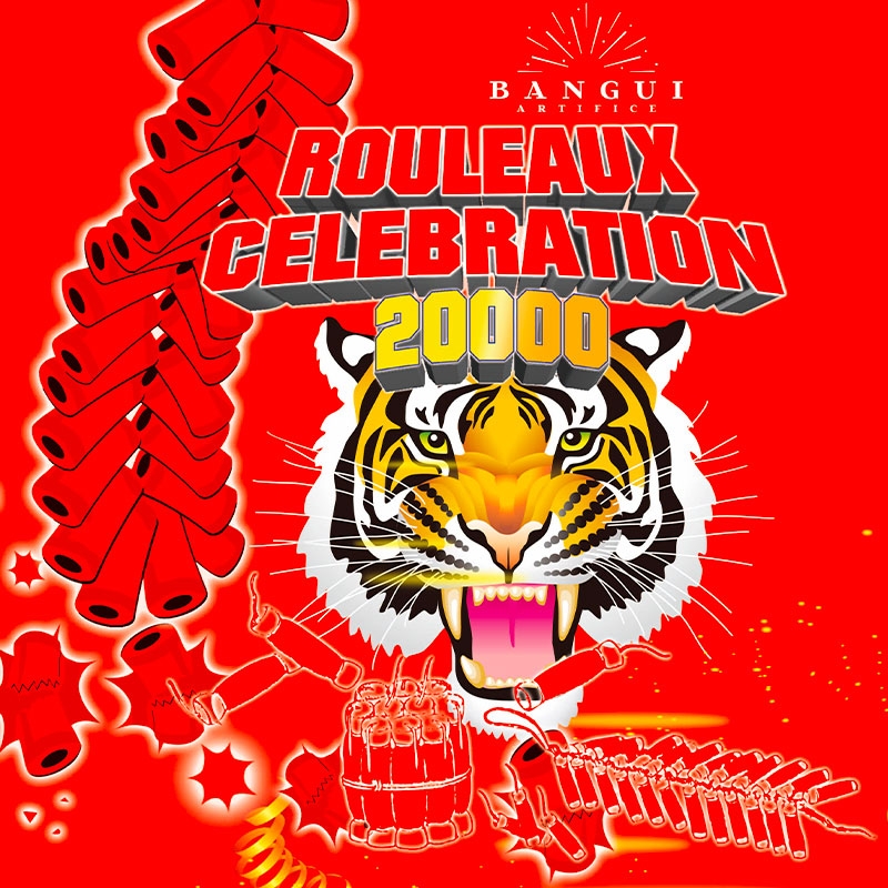 Rouleaux celebration 20000